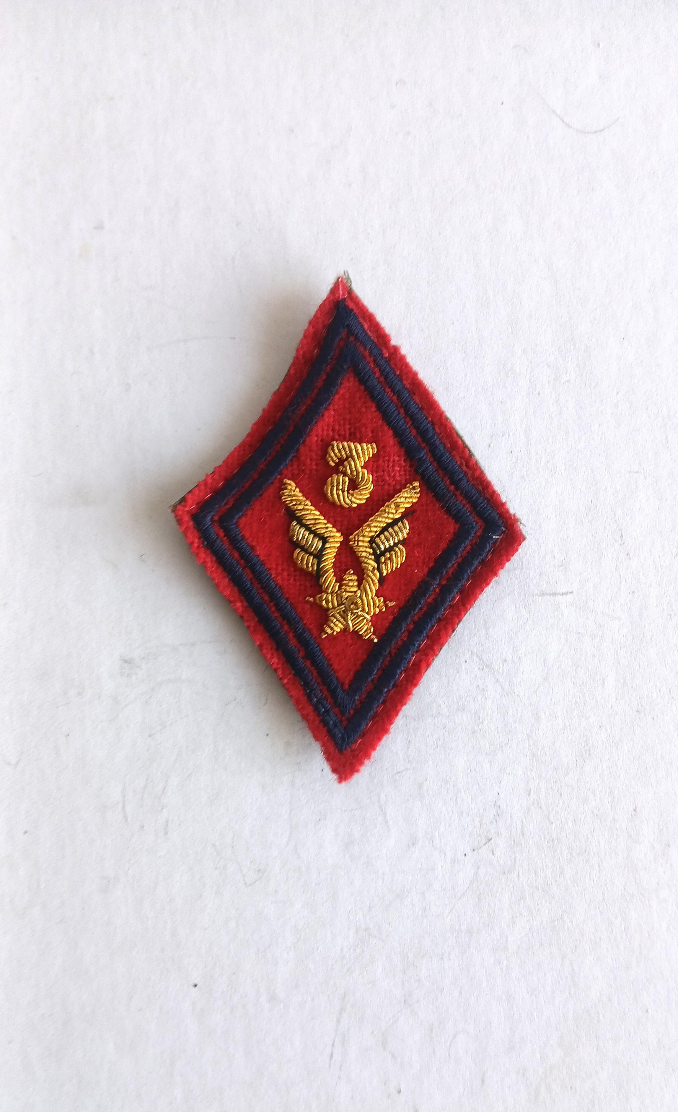 Ecusson artillerie - FR23605b Écusson 3°RHC (cannetille)