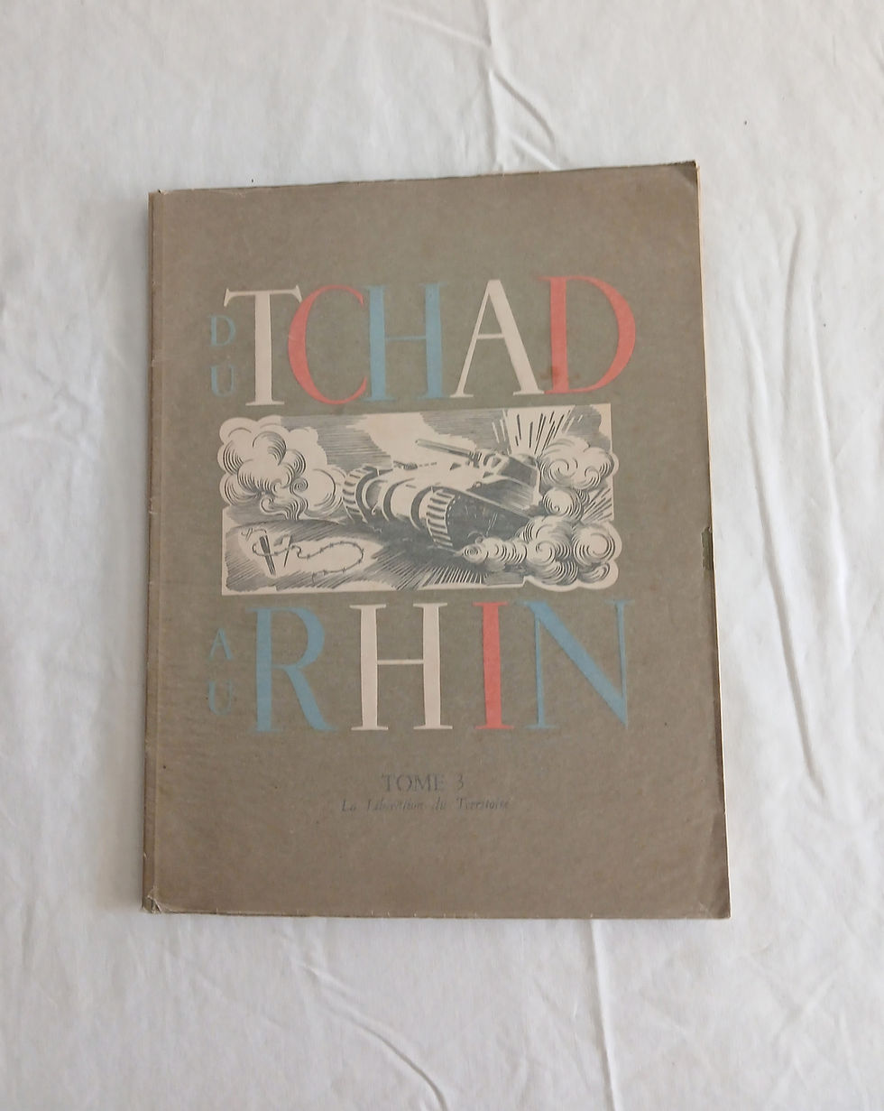 Miniature : France WW2 - LR265630a  Du Tchad au Rhin, en 3 tomes