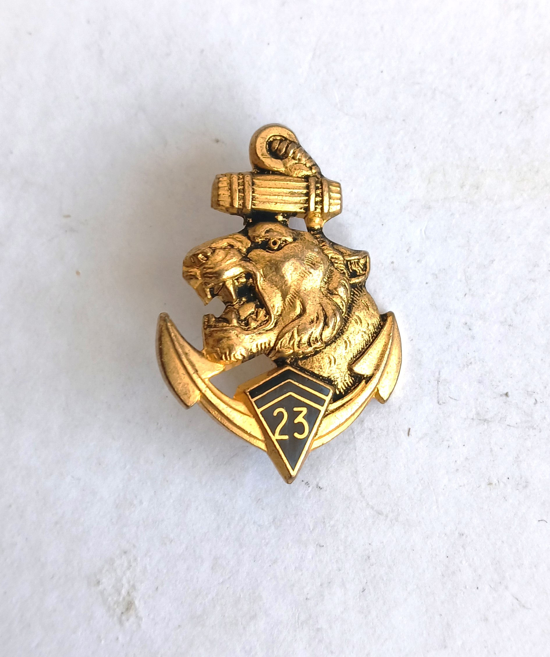 Insigne infanterie - FR469003a 23° Régiment d’Infanterie de Marine