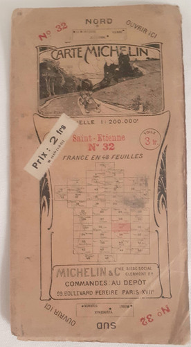 Carte routière Michelin n°56 / Paris-Reims (1974 Carte routière Michelin n°56 / Paris-Reims (1974