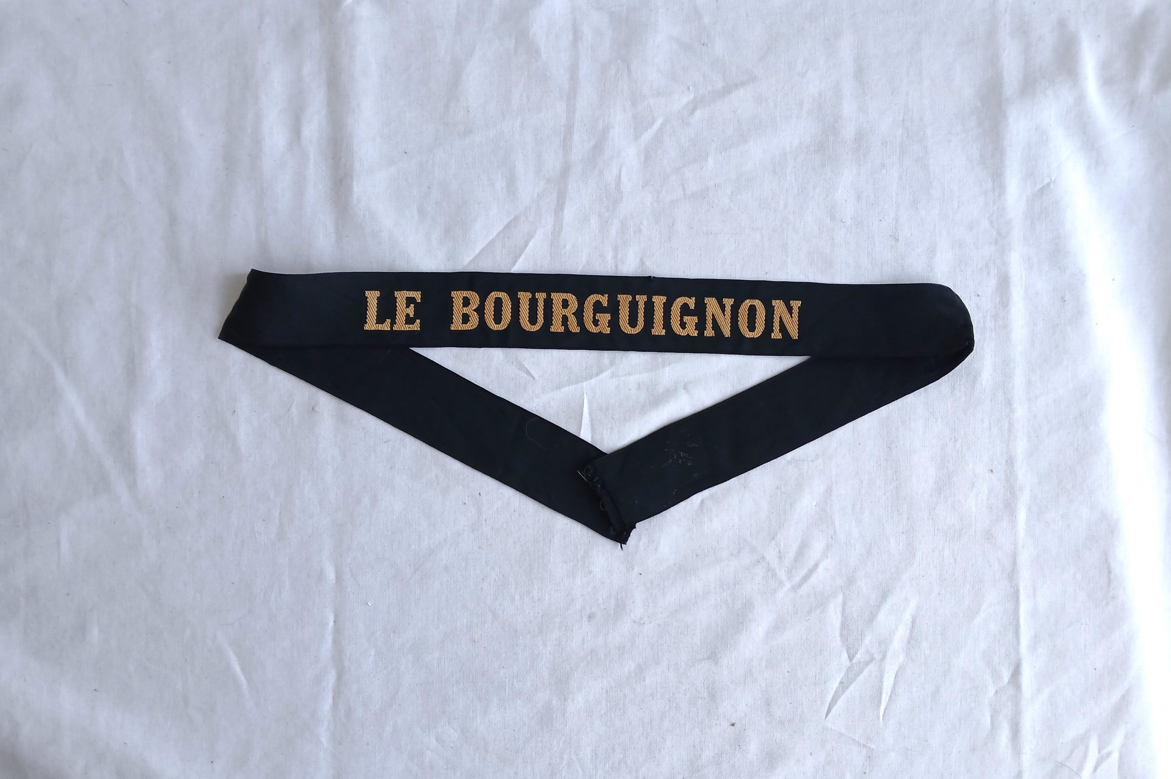 Bande de bachi bâtiment - FR380505a Escorteur rapide LE BOURGUIGNON