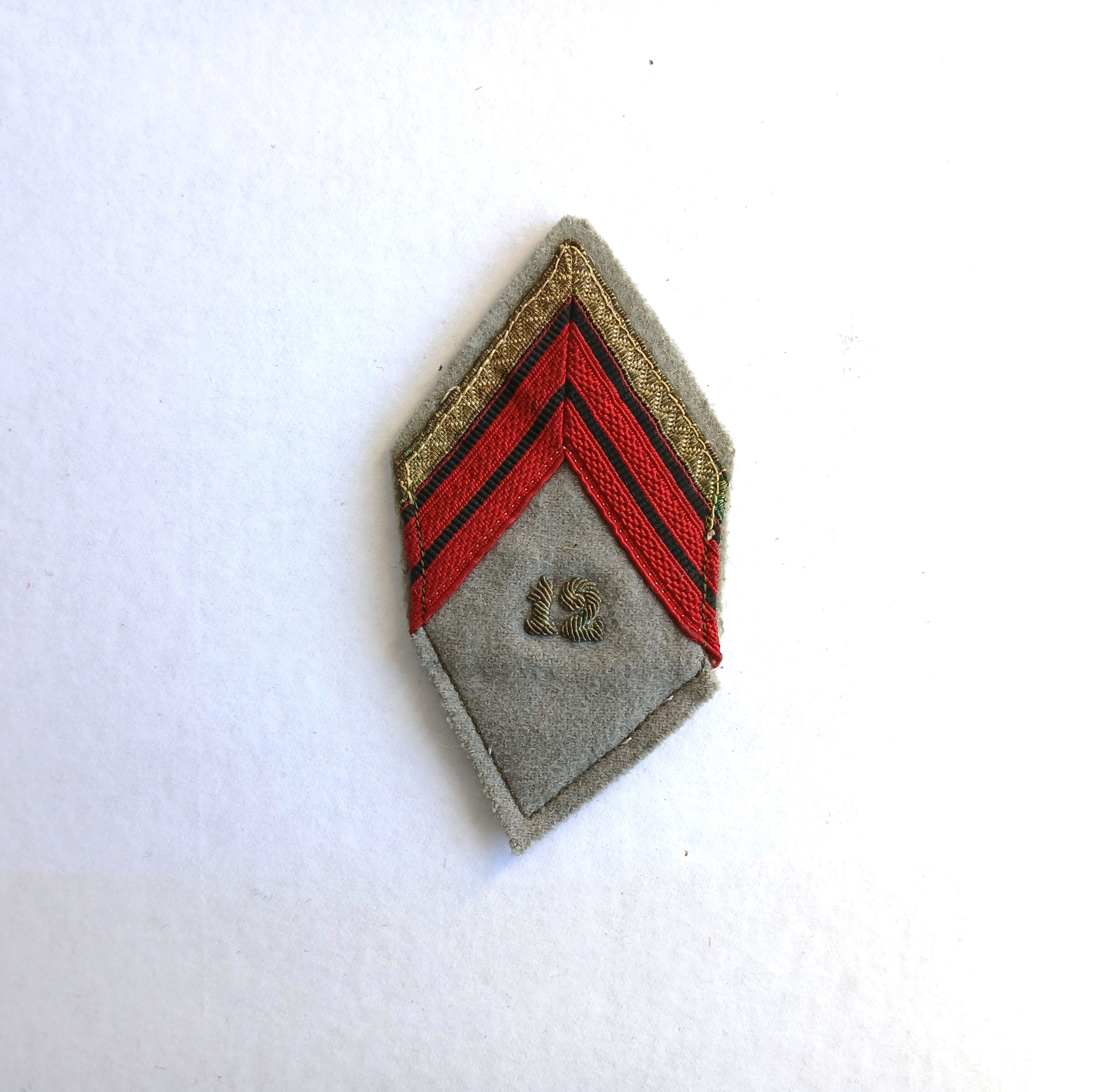 Ecusson - FR158801a 12° Sion de Commis Ouvriers Militaires Administration