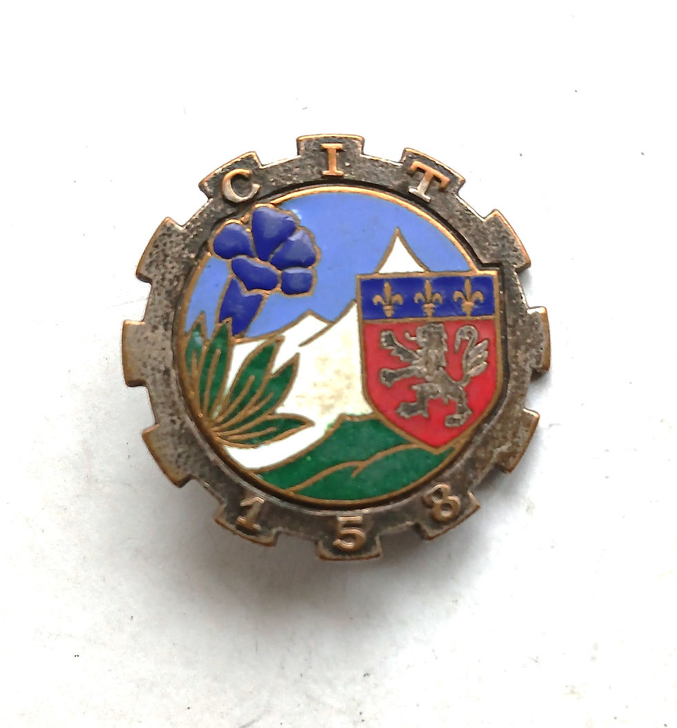 Miniature : Train insigne - FR307503b Centre d’Instruction du Train 158