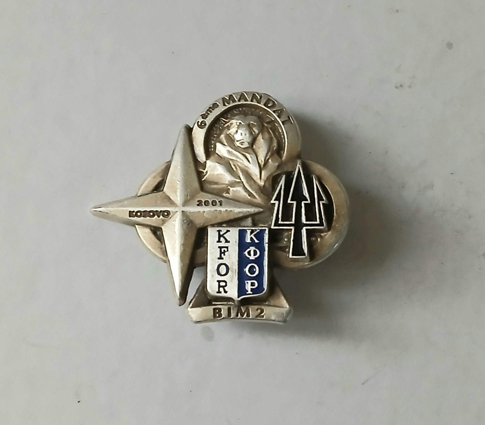 Kosovo - FR38190a  35° R.I, KFOR, KOSOVO 2001