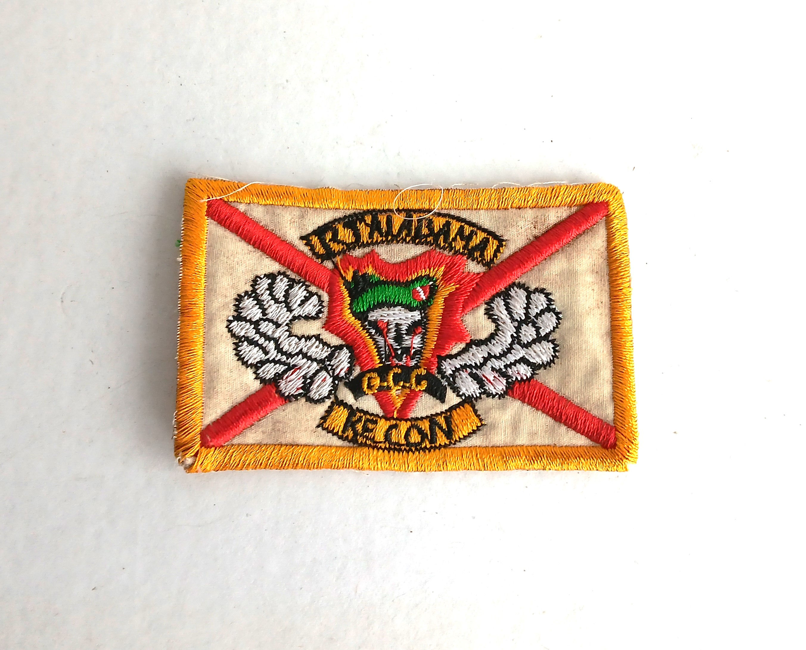 Patch Vietnam - US185305a Équipe reconnaissance ALABAMA - CCC - MACV-SOG - 5° SF