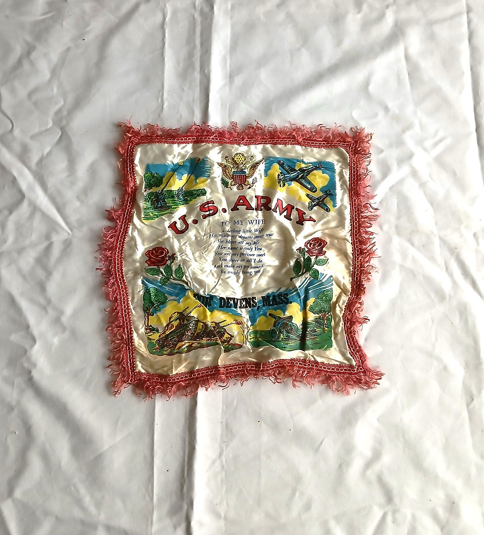 Divers - US3621c Housse coussin US ARMY FORT DEVENS