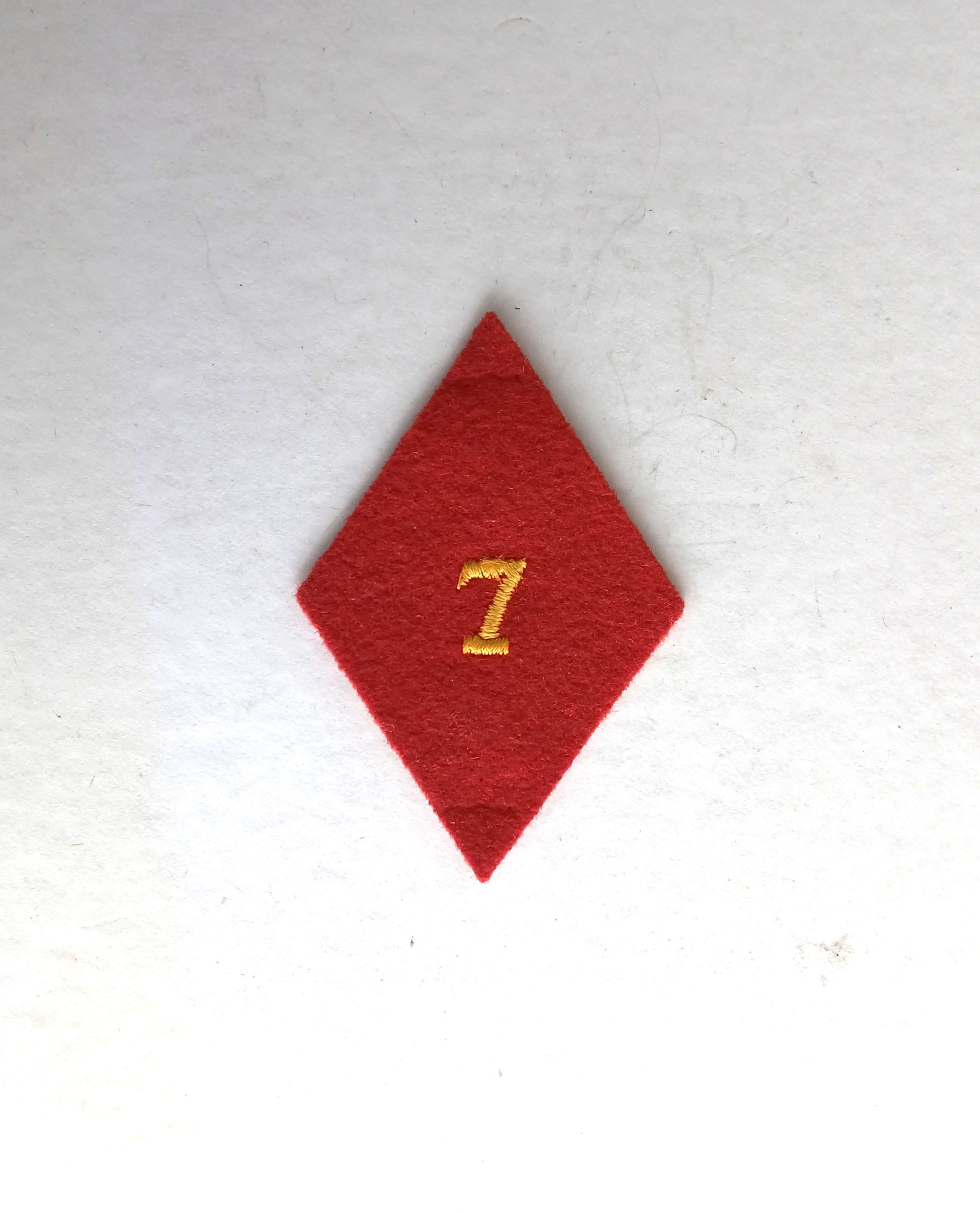 Ecusson santé - FR180802a  Ml 1945 cadre 7° S.I.M type I