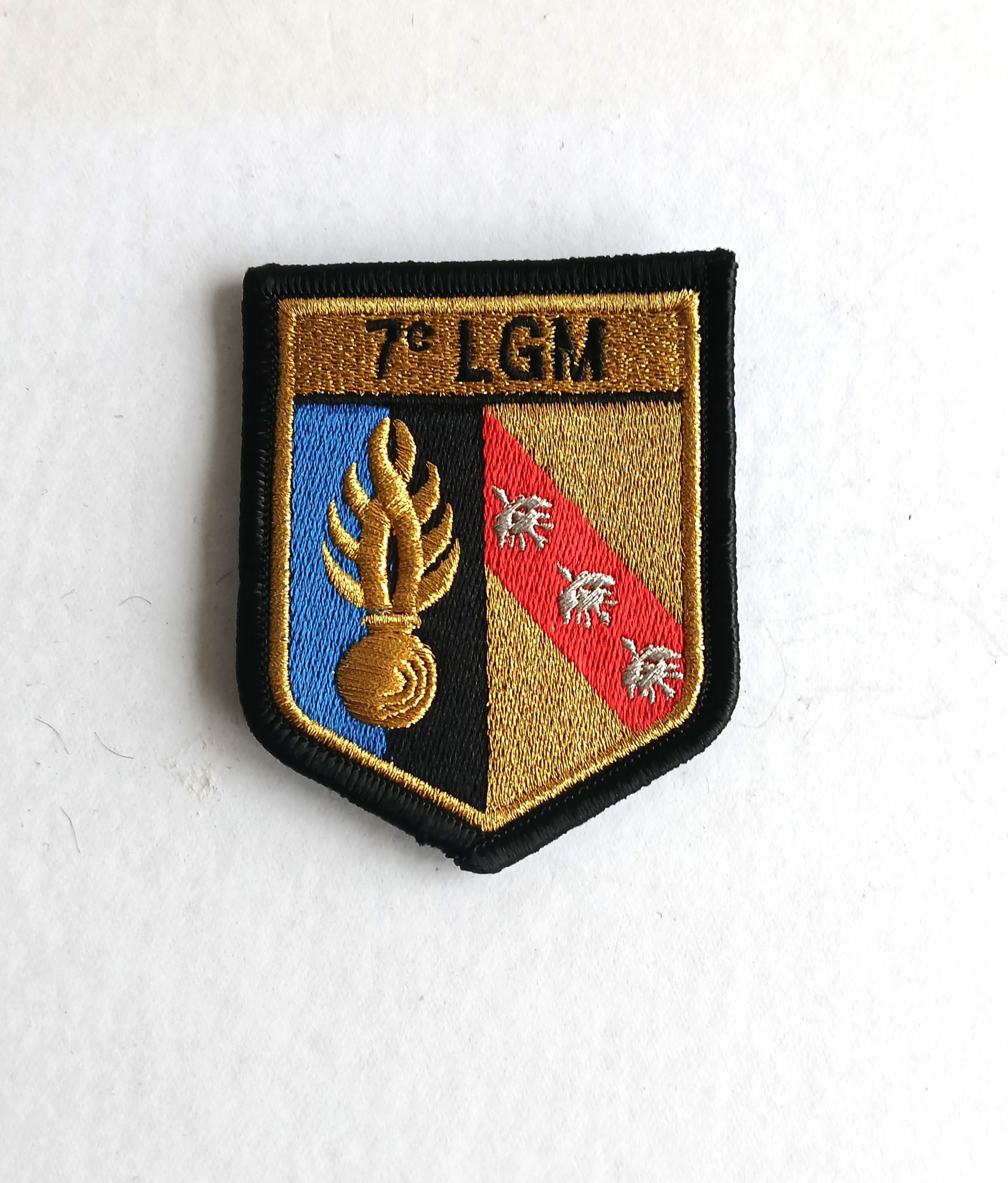 Patch G.M - FR115601c  7°Légion Gendarmerie Mobile