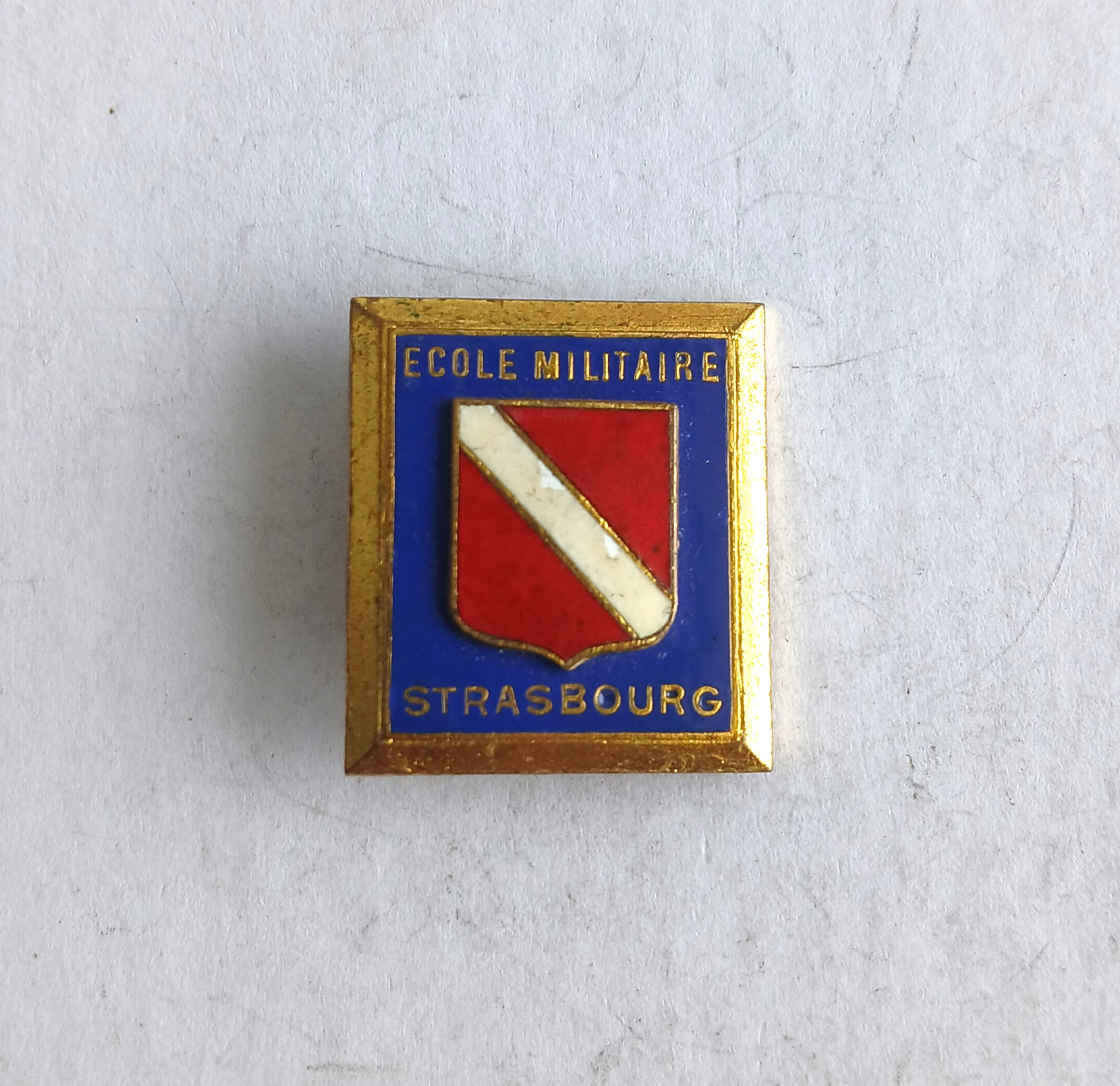 Ecole insigne- FR85405a Ecole Militaire de Strasbourg