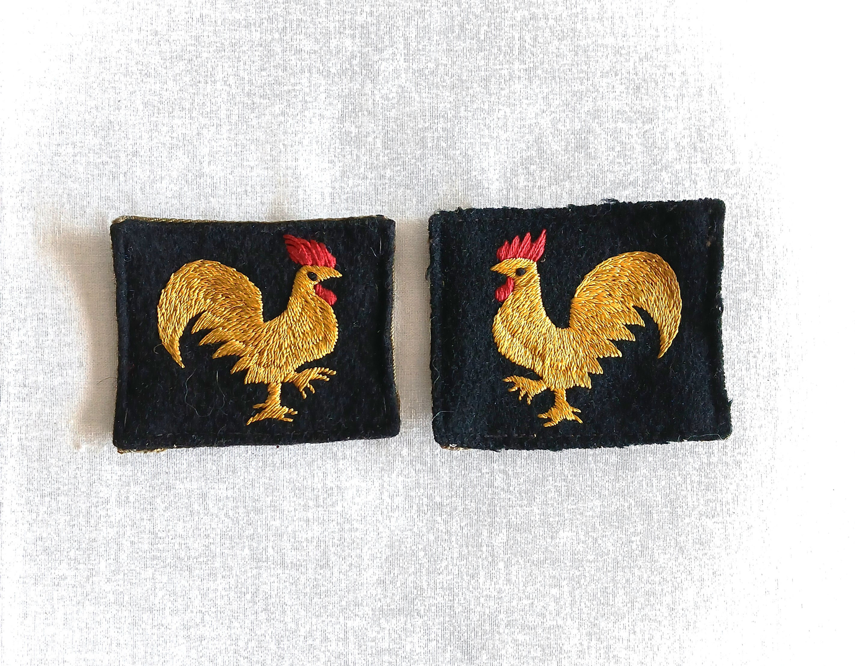 Formation badge Infantry - GB253107b  Paire 40th Division