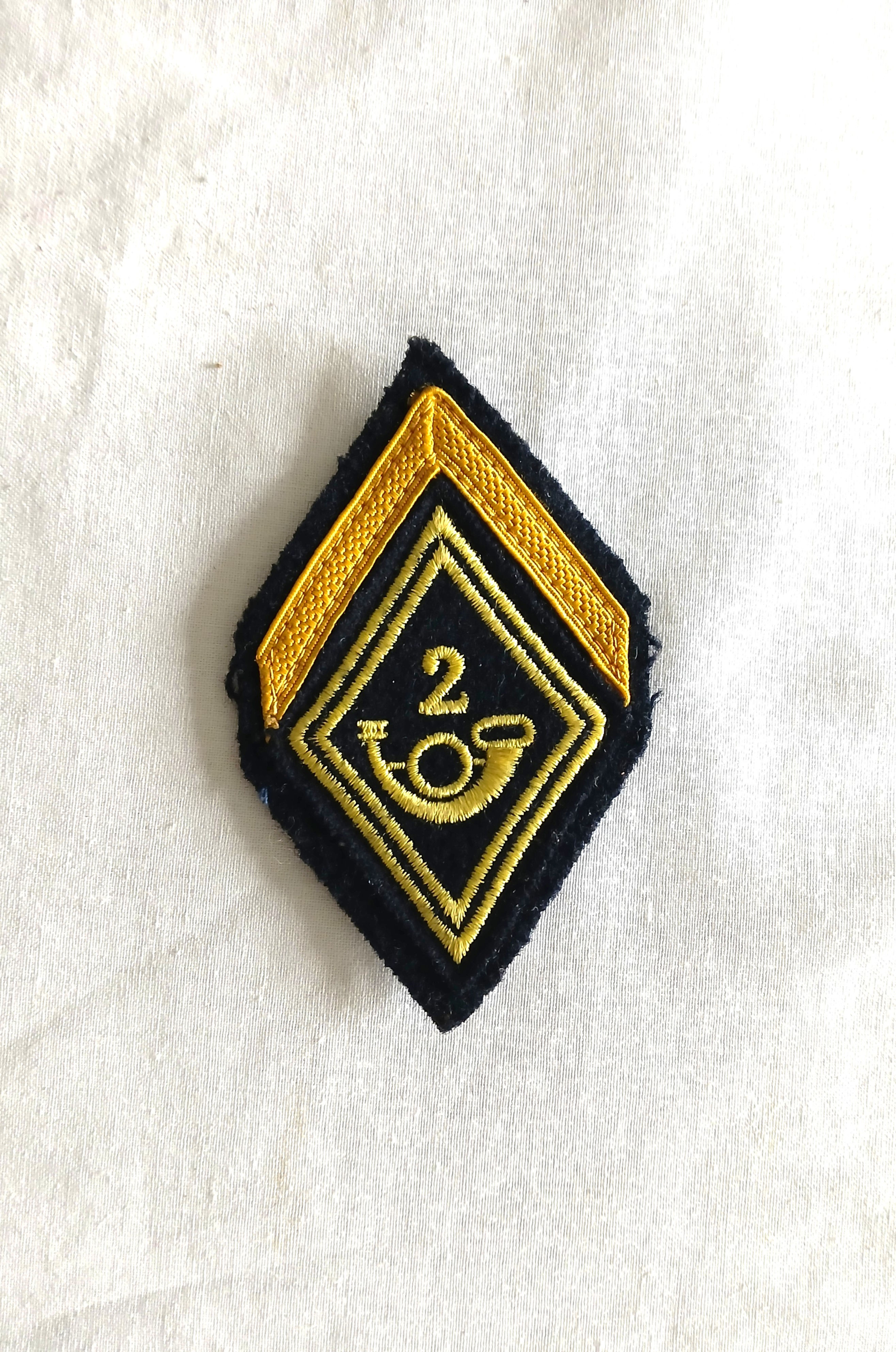 Écusson - FR12702b   Troupe 2°B.C.P 1°classe