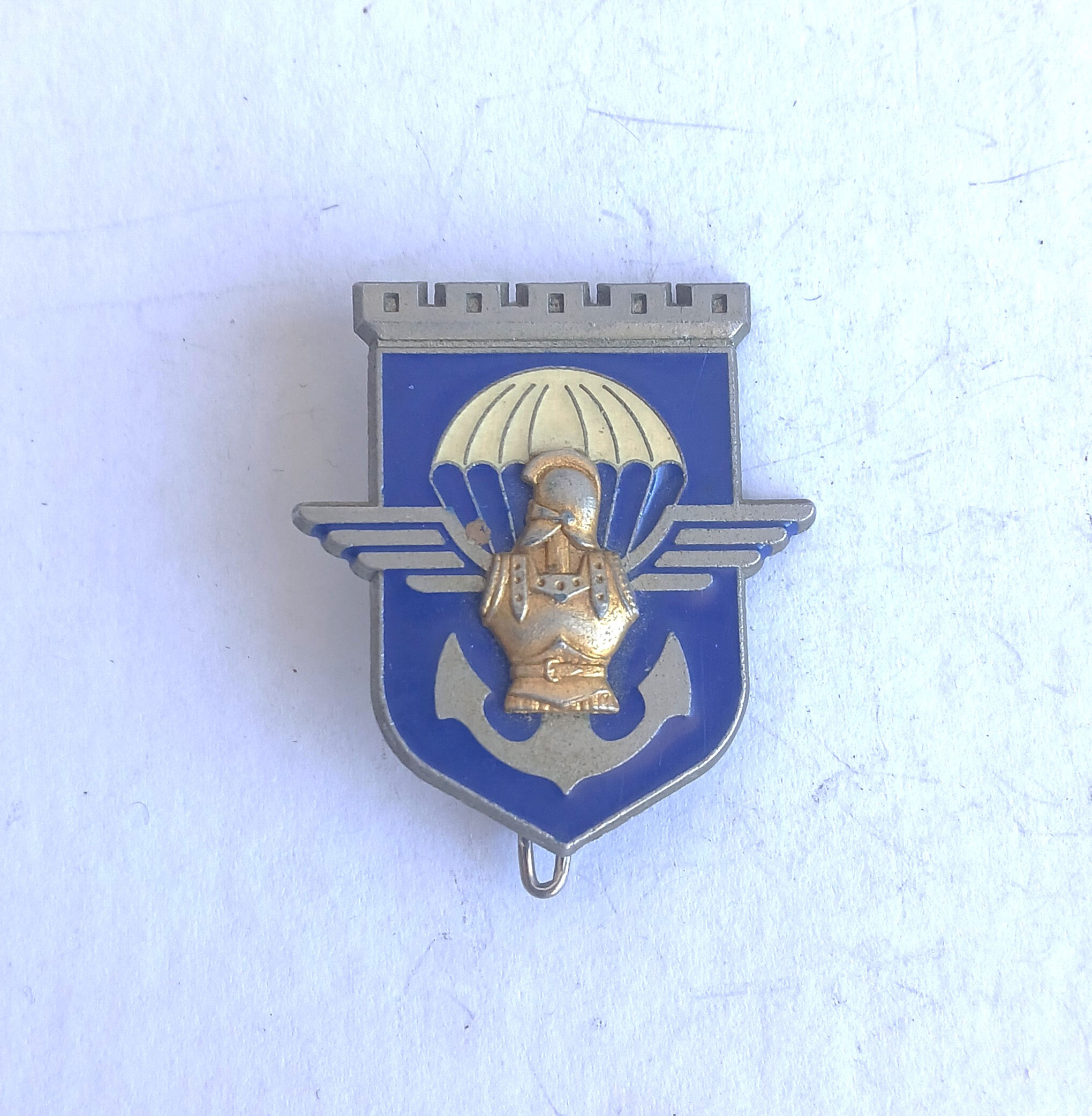 Génie TAP insigne - FR104105a Insigne 17°rgt génie parachutiste