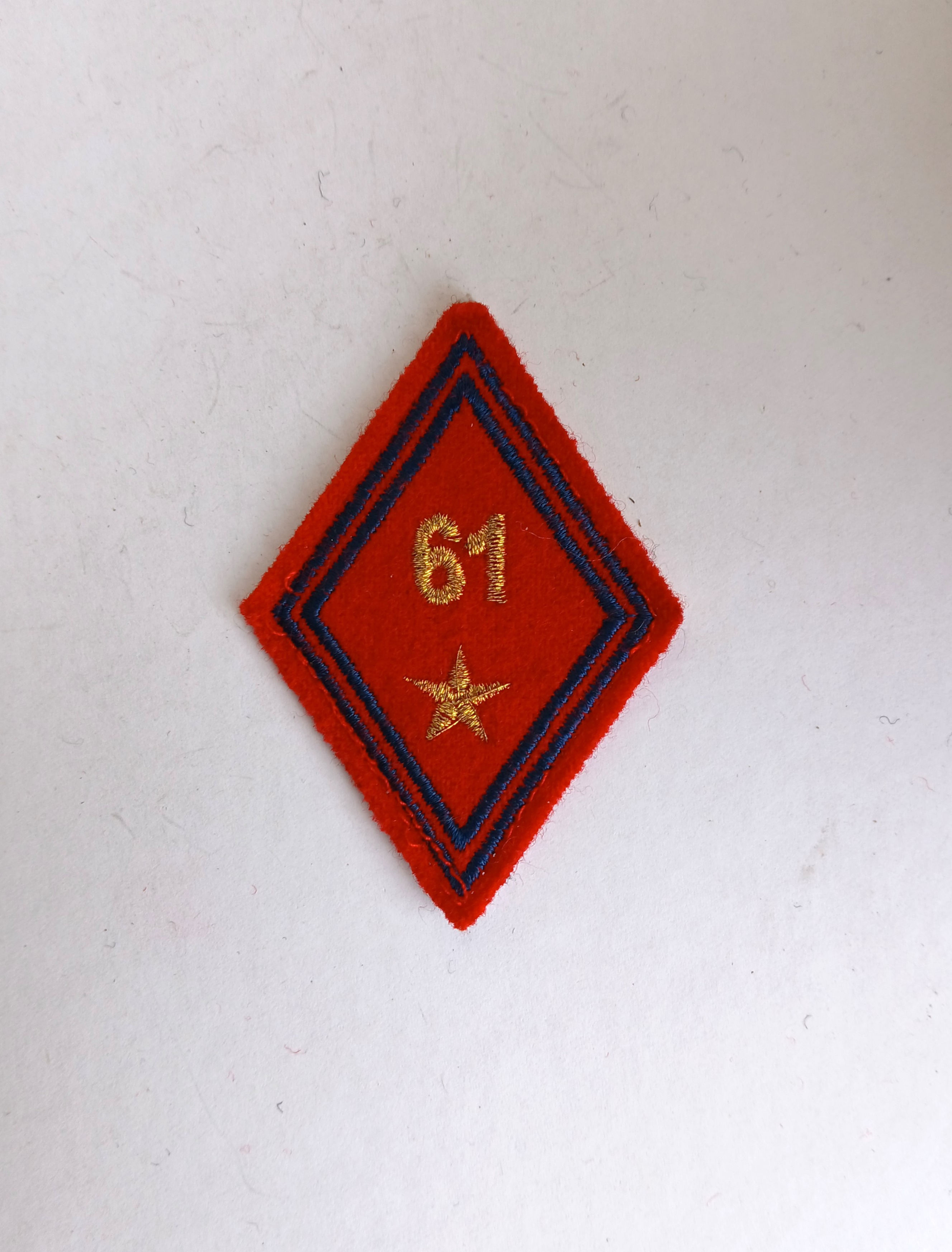 Écusson - FR8702b   61°R.A.D.B cadre