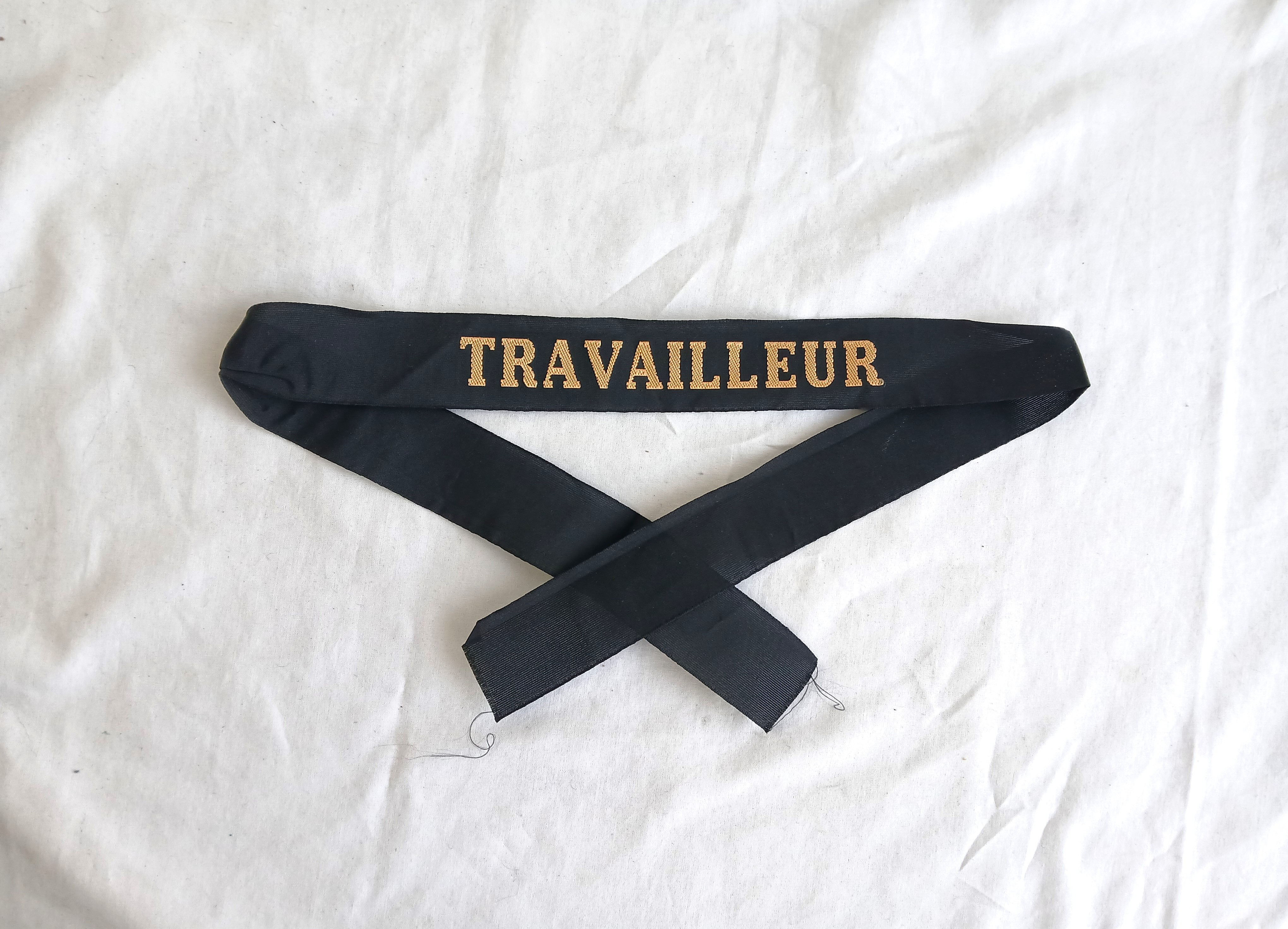 Bande bachi bâtiment - FR370703a Remorqueur côtier TRAVAILLEUR