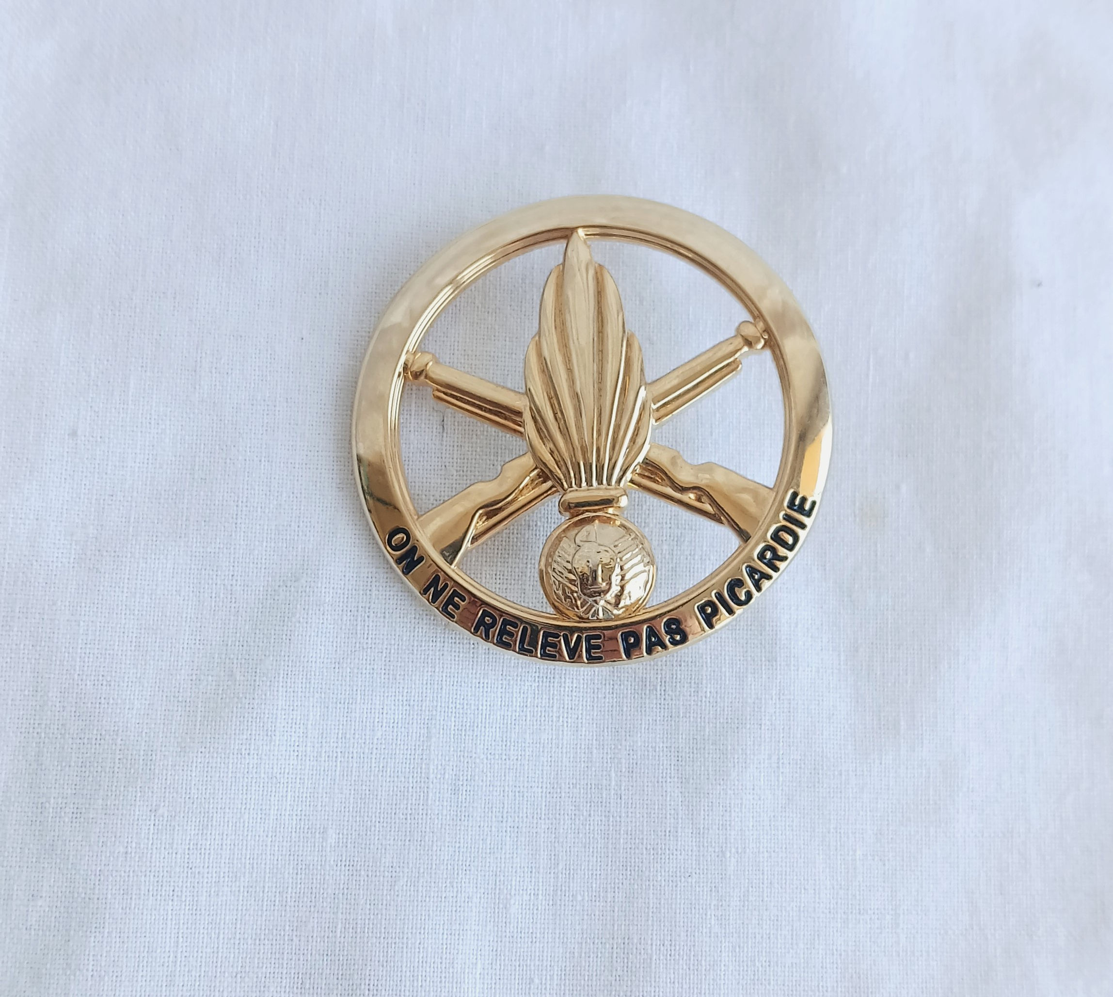 Coiffure - FR475707a 1° Régiment d’Infanterie, insigne de béret