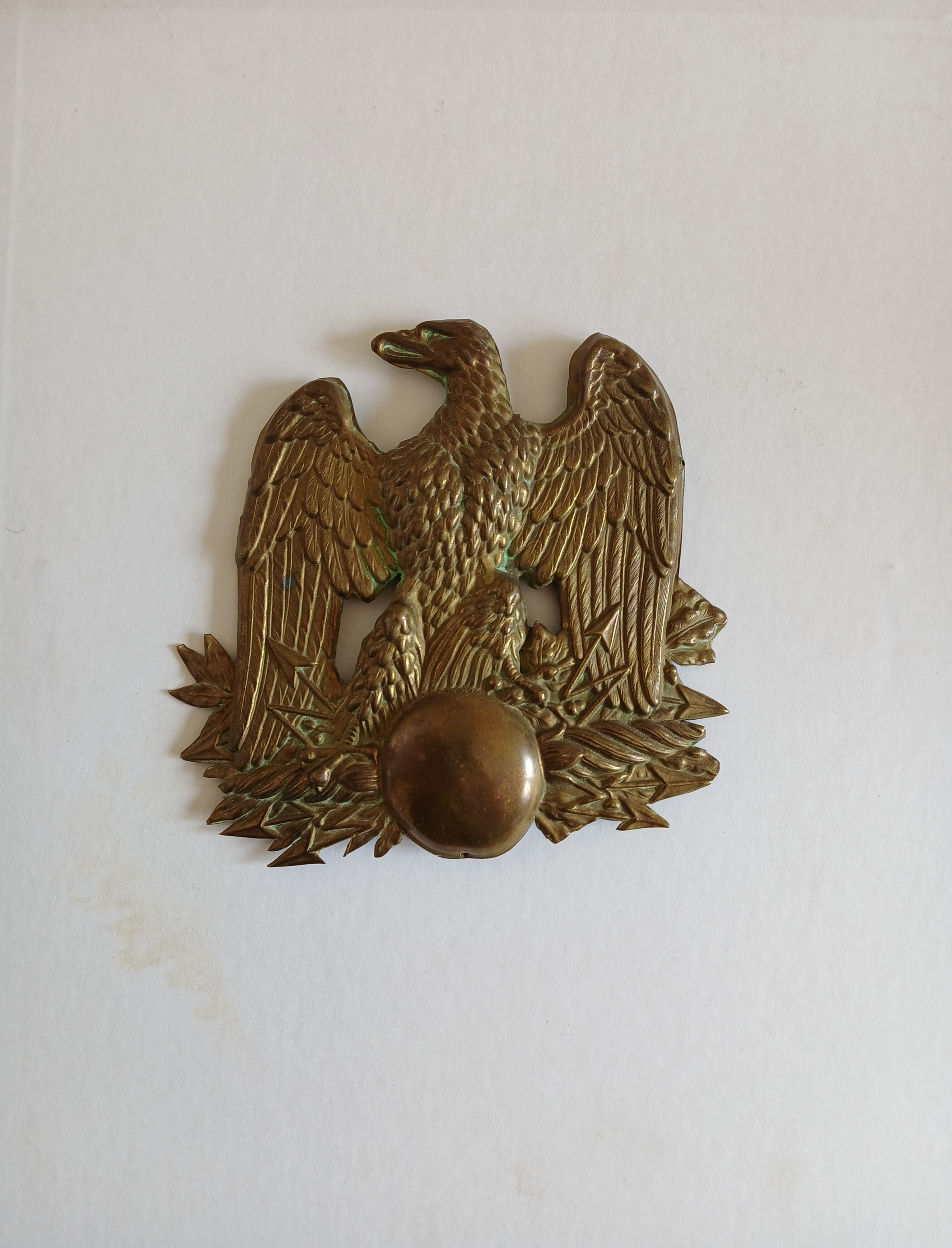 Coiffure - FR231342a  Plaque shako Garde Nationale ml 1852