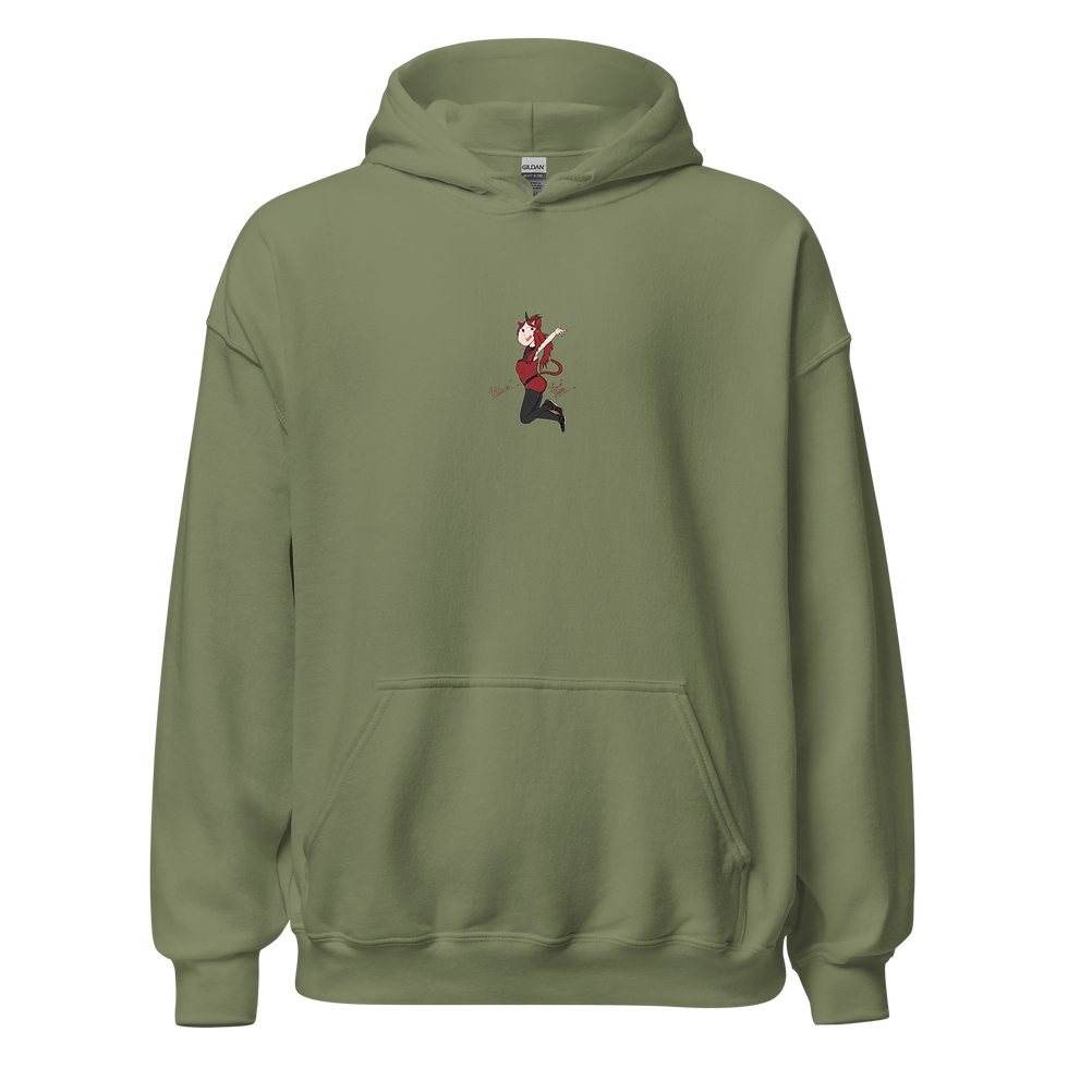 Thumbnail: Blitzies "Happy Kitty" Unisex Heavy Blend Hoodie | Gildan 18500