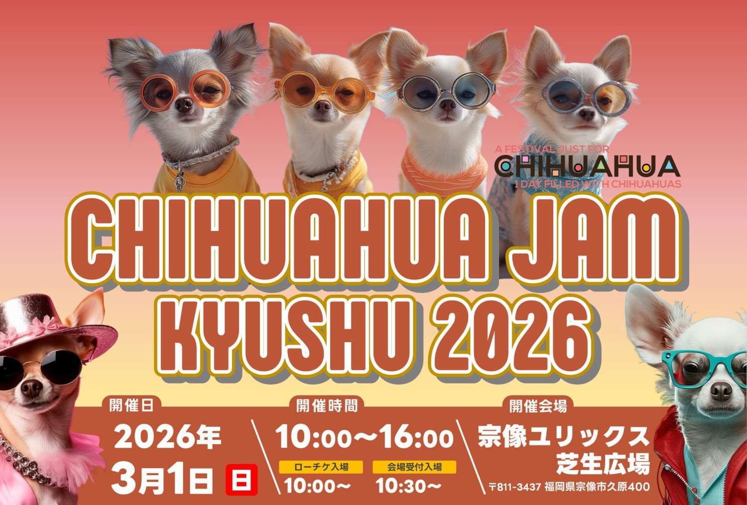 チワワJAM | DOG JAM | わんだふる