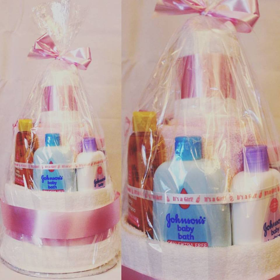 Bath Time Baby Nappy Cake