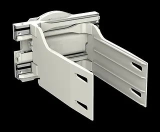 Pince à balles : manutention de balles papier, textile ou déchets, sans abîmer la charge.