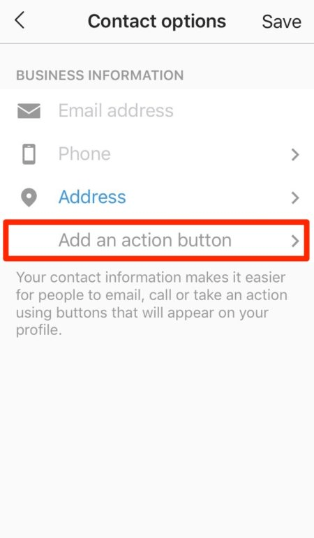 how to use instagram action buttons, increase conversions and grow your instagram page