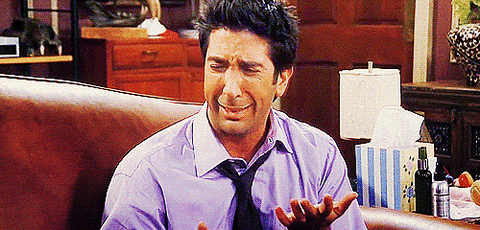 ross, friends, fun gif, friends fan, friends lovers, team ross, i'll be there for you