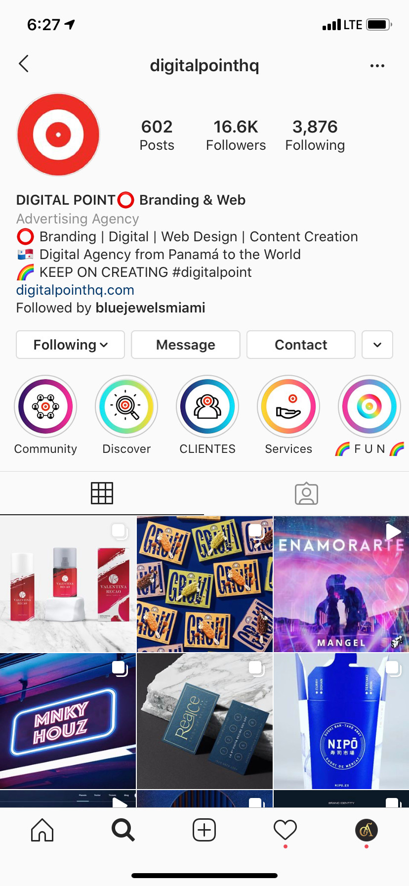 Digital point Graphic Design Agency Instagram Feed, Learn how to grow your insta with us.