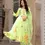 Thumbnail: Handpainted Anarkali Suit Set By ZaraZari