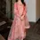 Thumbnail: Silk Blend Straight Kurta With Dupatta By ZaraZari