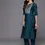 Thumbnail: Silk Blend Straight Suit With Dupatta By ZaraZari