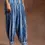 Thumbnail: Blue Printed Cotton Straight Suit With Dupatta By ZaraZari
