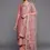 Thumbnail: Silk Blend Straight Kurta With Dupatta By ZaraZari