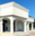 Elegante Villenfassade