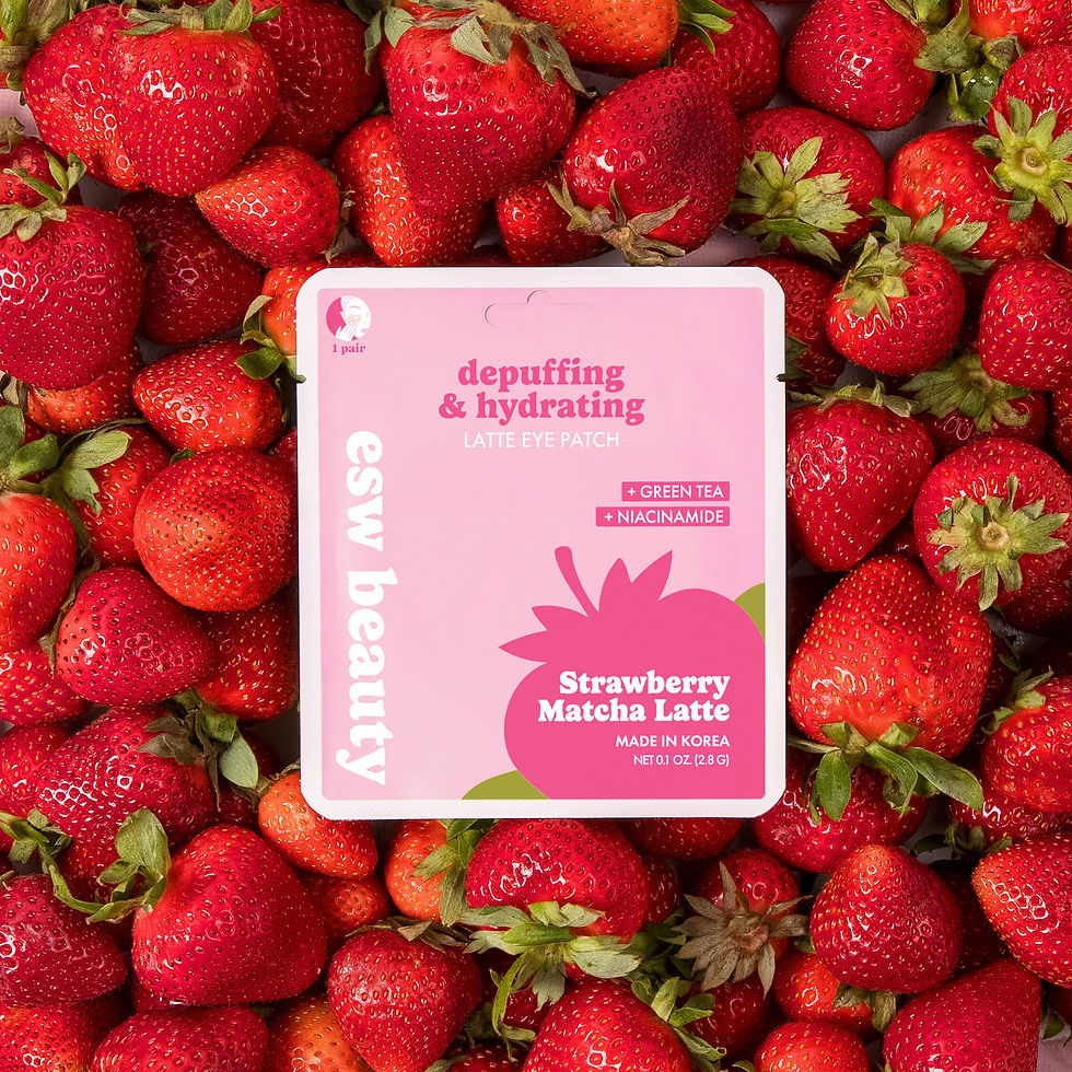 Thumbnail: Strawberry Matcha Latte Depuffing & Hydrating Eye Patches