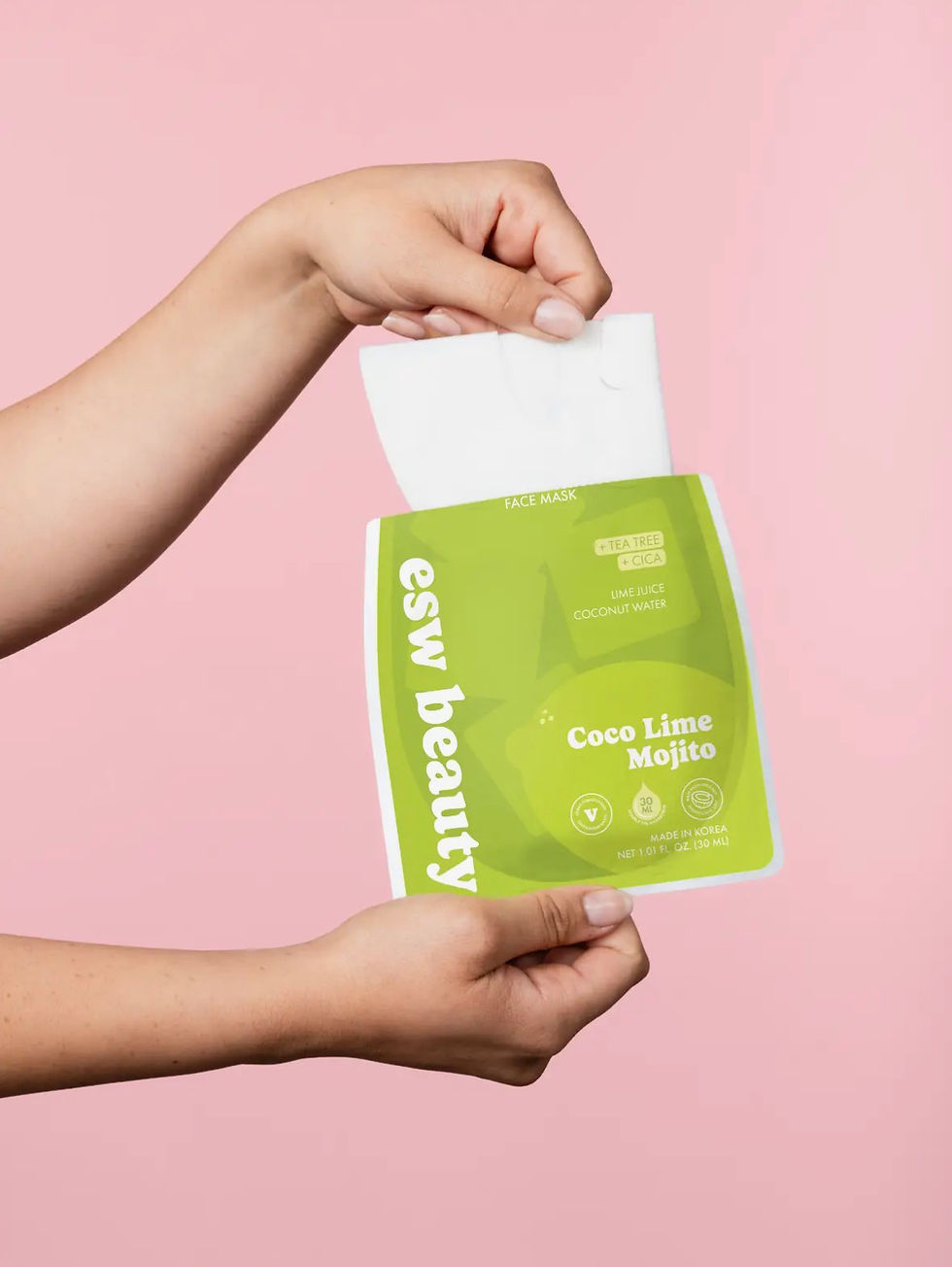 Thumbnail: Coco Lime Mojito Clarifying Biocellulose Mocktail Mask