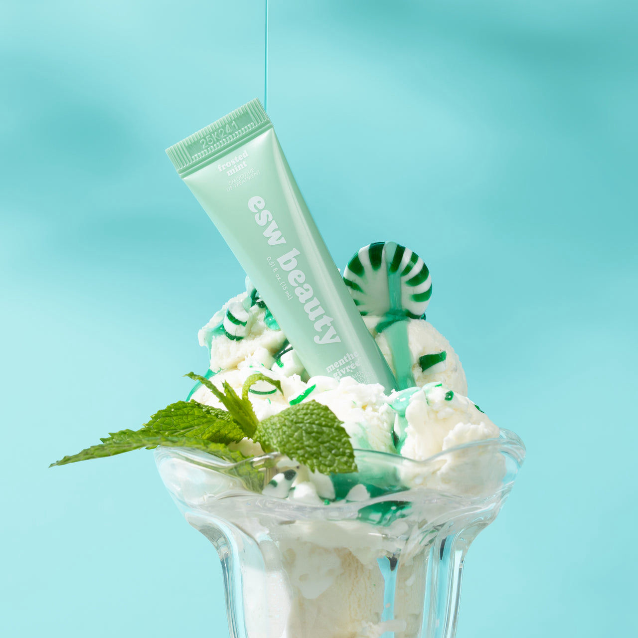 Frosted Mint Shimmer Smoothie Lip Treatment