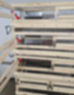 Thumbnail: 5-tier stackable quail cages for efficient homesteading operations.