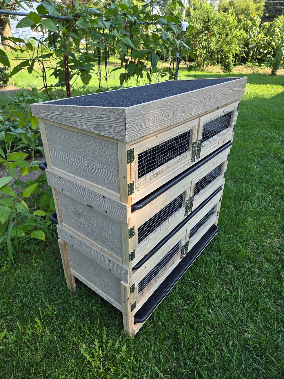 Thumbnail: Stacking Quail Hutch Kit