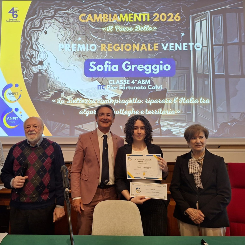 Vincitrice Regionale 2026