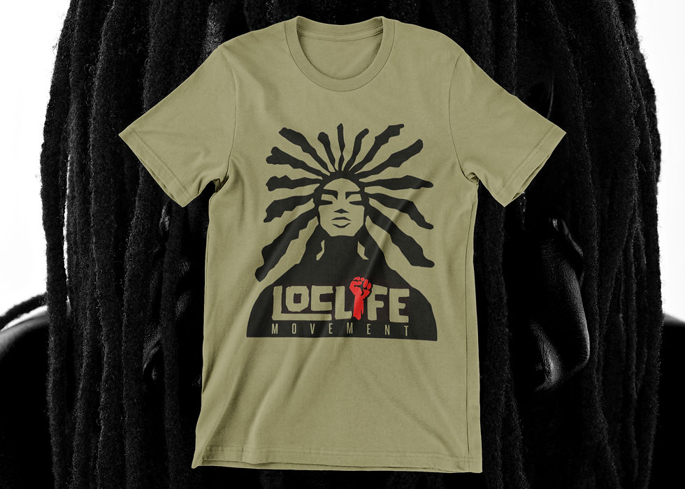 Thumbnail: LocLife Movement Unisex T-Shirt (Face Logo)