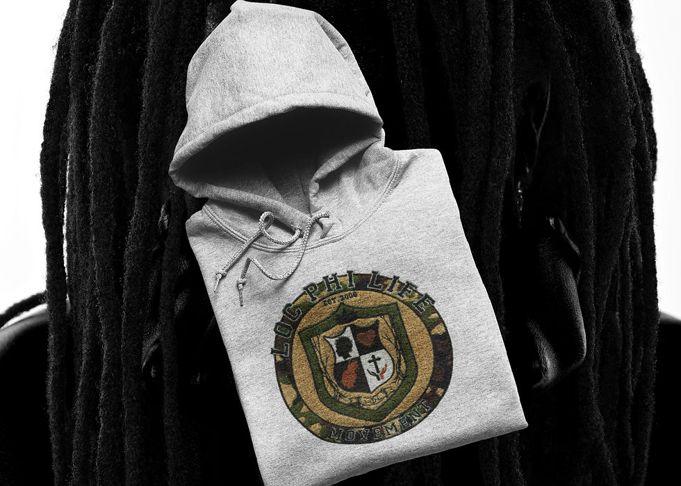 Thumbnail: Loc Phi Life Chenille Patch Hoodie