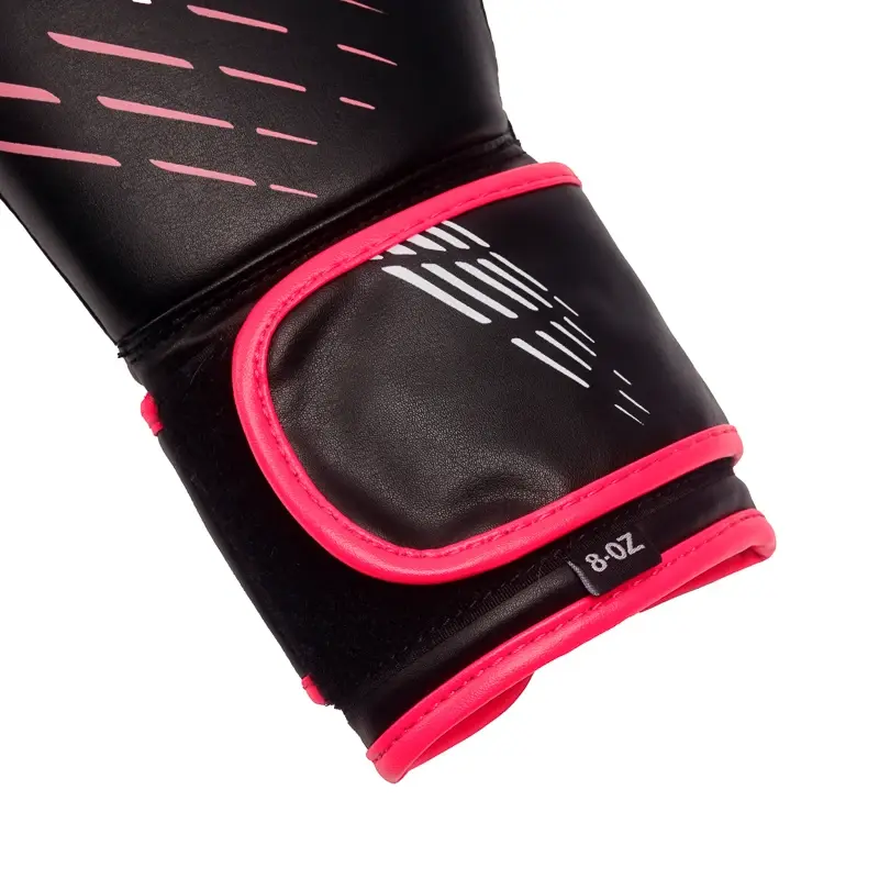 Thumbnail: StormCloud Lynx Kids Boxing Gloves 6 oz Black/Pink
