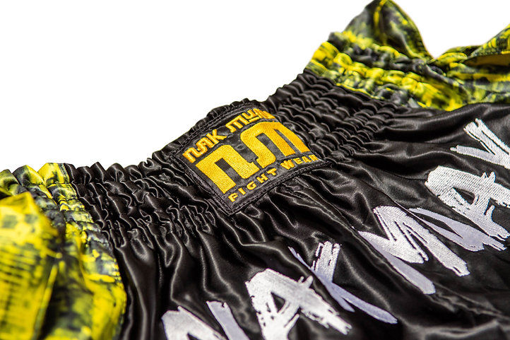 Thumbnail: Nak Muay Ribbon Muay Thai shorts GREEN