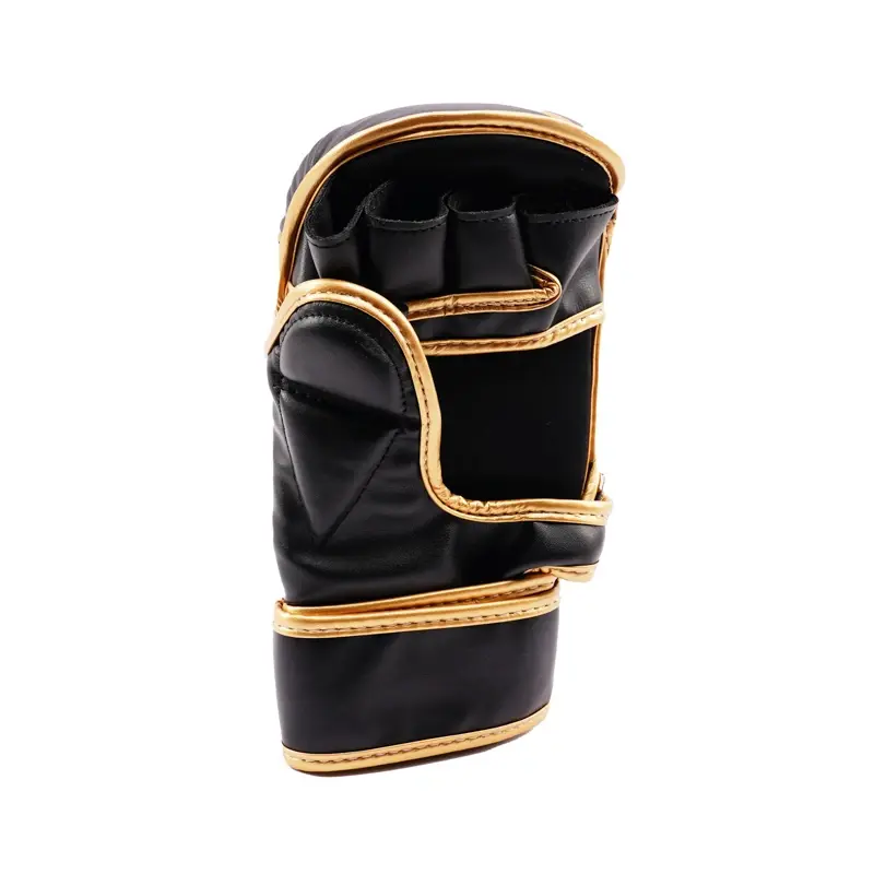 Thumbnail: StormCloud MMA Sparring Gloves, LYNX collection, black-gold