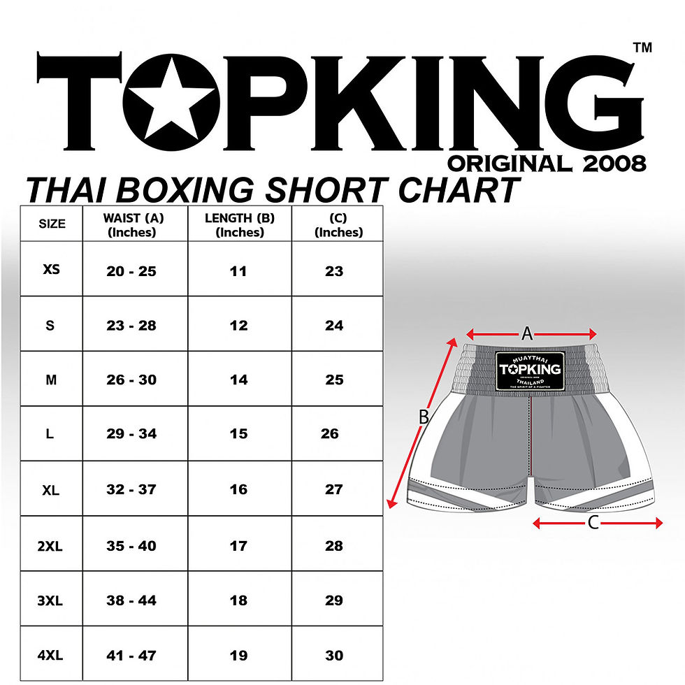 Thumbnail: Top King Kanok Muay Thai Shorts Black – TKTBS-228
