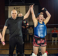 Junior Muay Thai fighter Phoenix Tralee