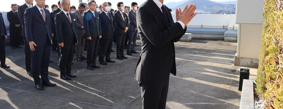 広島市西区の栗本グループの新年互例会