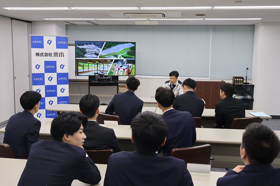 ホールディングスの社長による研修