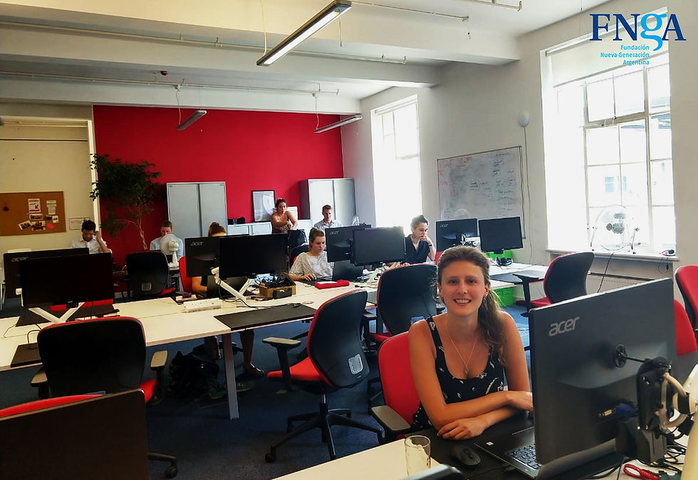 +++ La Directora Ejecutiva de la FNGA trabajando en Londres para construir alianzas +++