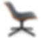 BluDot Nonesuch Swivel Upholstered Lounge Chair_side view